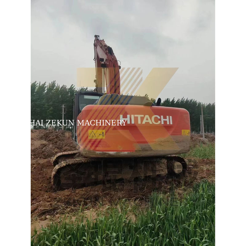 4475 Horas de Trabalho Utilizadas Hitachi ZX200 ZX200-3 ZX200-6 Excavadora Crawler para Construção