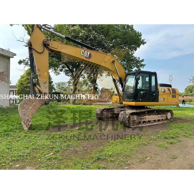 Excavadora CAT 320GX de segunda mão com motor C4.4 de peso operacional de 20 toneladas em Xangai