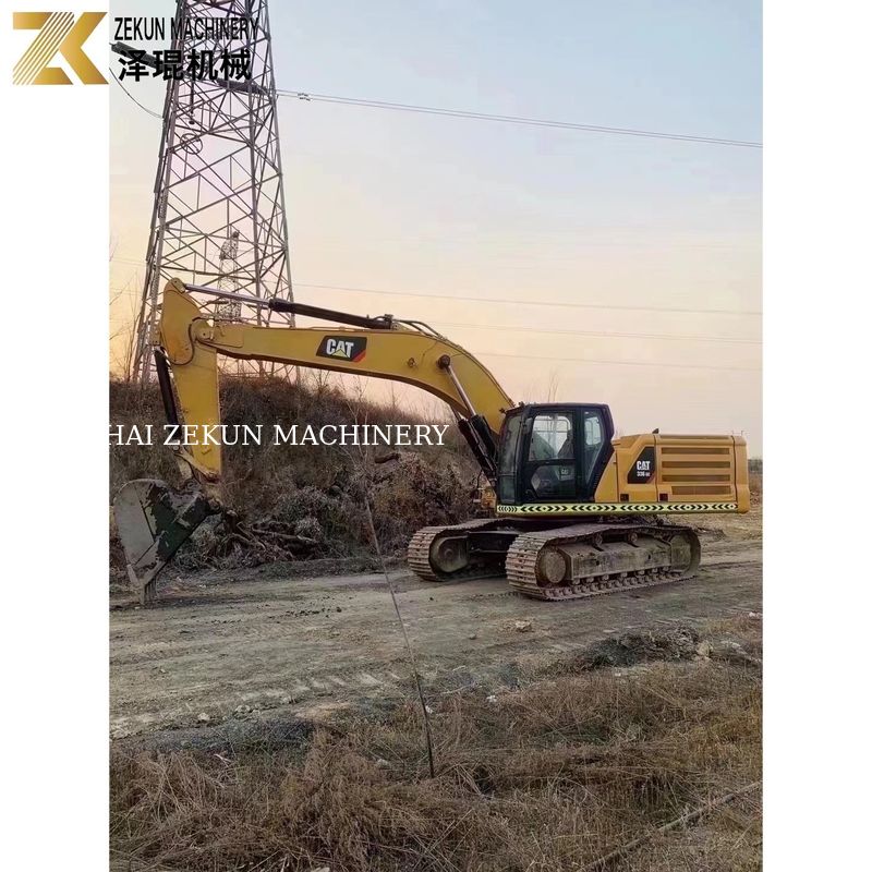 Máquina grande usada 2020 CAT 336GC Excavadora hidráulica para máquinas de escavação de escavadores