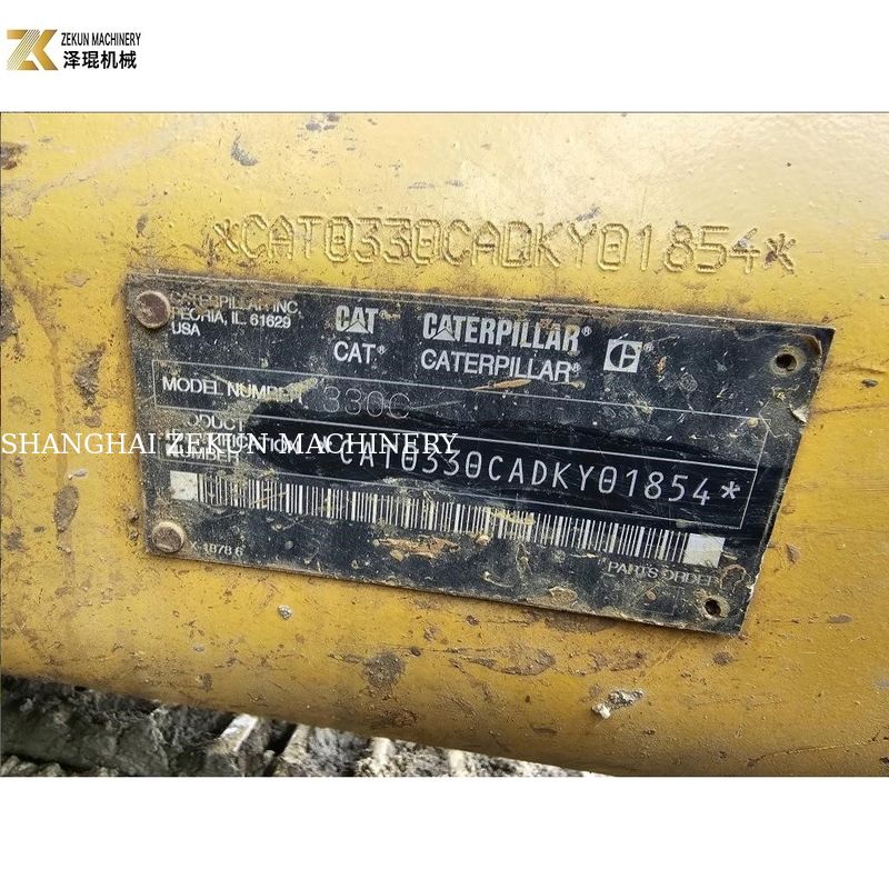 32300 KG Excavadora usada CAT 330 Crawler para o Japão Construção Caterpillar's Choice