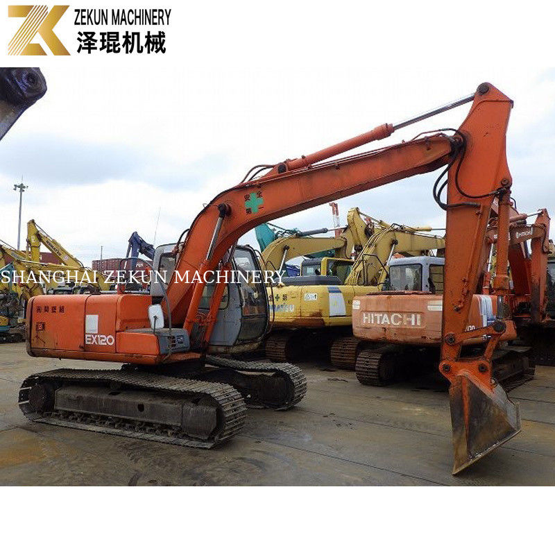 Excavadora Hitachi EX120 EX 120-5 com horas baixas e 11793 KG Peso da máquina 60,5Kw