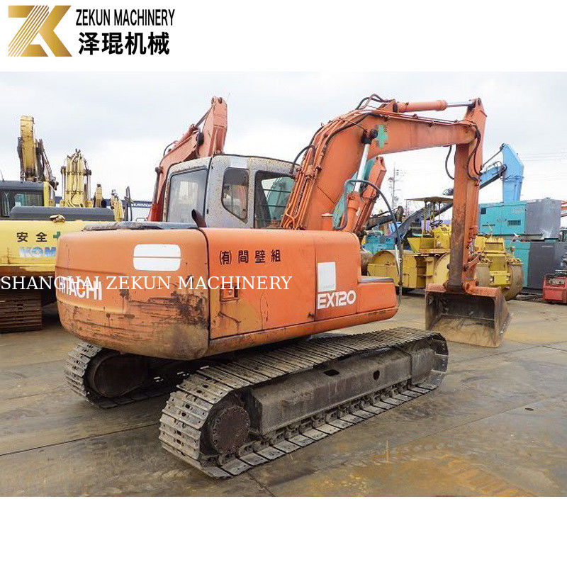 Excavadora Hitachi EX120 EX 120-5 com horas baixas e 11793 KG Peso da máquina 60,5Kw
