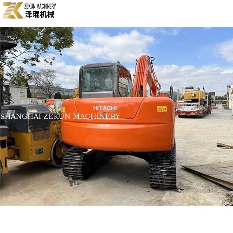 Excavadora usada Hitachi ZX70 com bomba hidráulica original e 2001-4000 horas de trabalho
