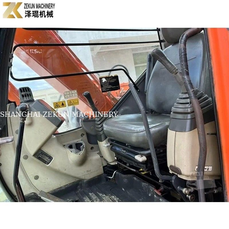 Excavadora usada Hitachi ZX70 com bomba hidráulica original e 2001-4000 horas de trabalho