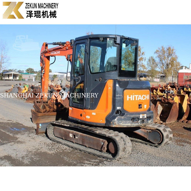 Excavadora movel do tipo Crawler-Type Hitachi ZX55-5A com capacidade de balde de 0,19m3