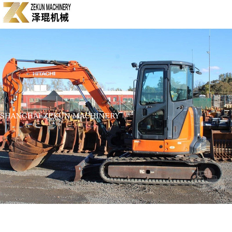 Excavadora movel do tipo Crawler-Type Hitachi ZX55-5A com capacidade de balde de 0,19m3