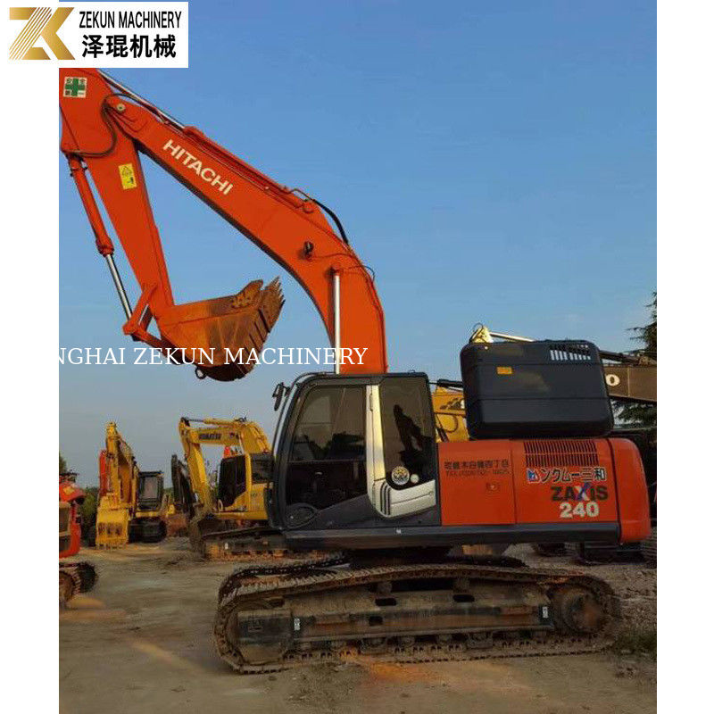 Excavadora usada Hitachi ZX240 24 toneladas Japão Original 2011 Ano 2001-4000 Horas de trabalho
