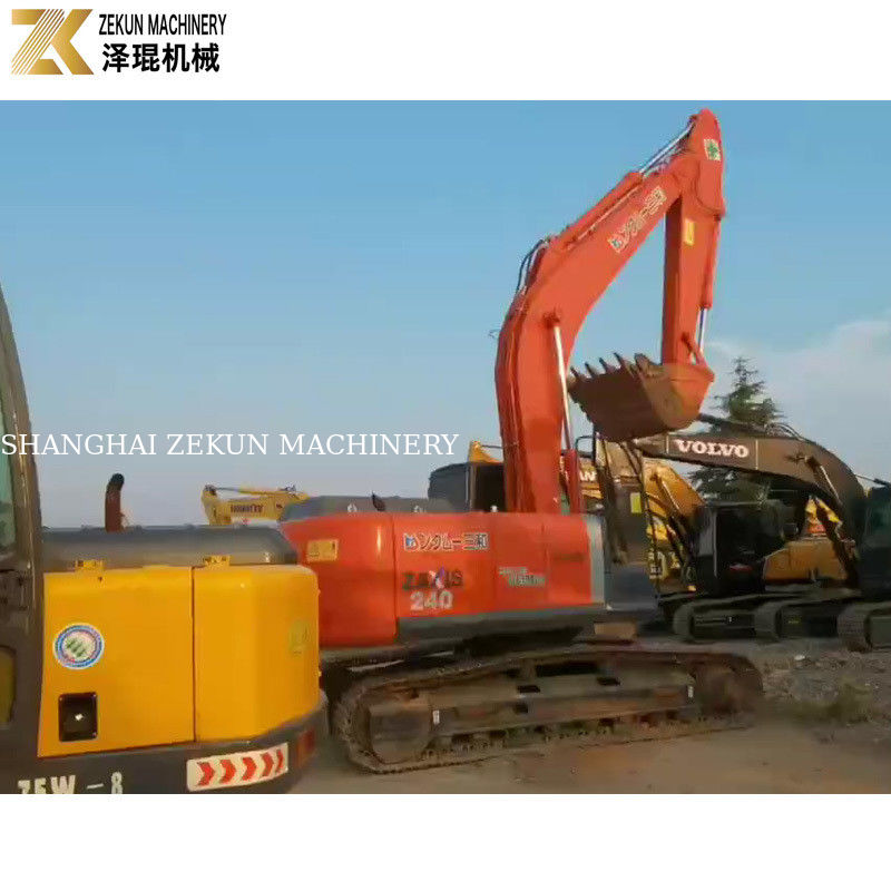 Excavadora usada Hitachi ZX240 24 toneladas Japão Original 2011 Ano 2001-4000 Horas de trabalho