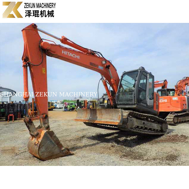 Excavadora original japonesa Hitachi ZX135US com bomba hidráulica original e rastreador