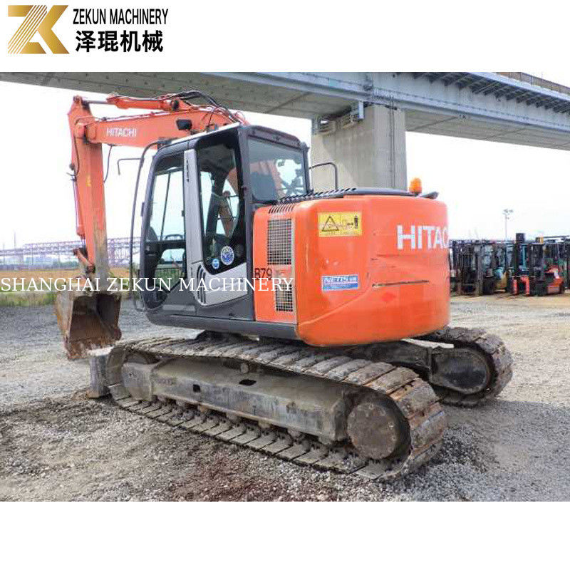 Excavadora original japonesa Hitachi ZX135US com bomba hidráulica original e rastreador