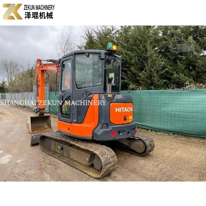Usado Hitachi ZX55U Mini Excavator Japão Original