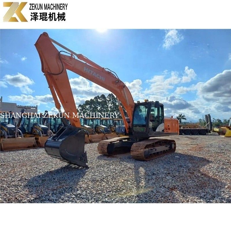 Excavadora usada Hitachi ZX210 ZX210LC ZX210LC-3 com motor japonês original a quente