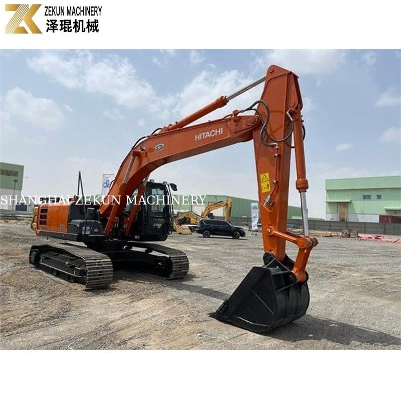 Excavadora de tamanho médio ZX220LC com para construção de escavação 22 toneladas Usado Hitachi 220