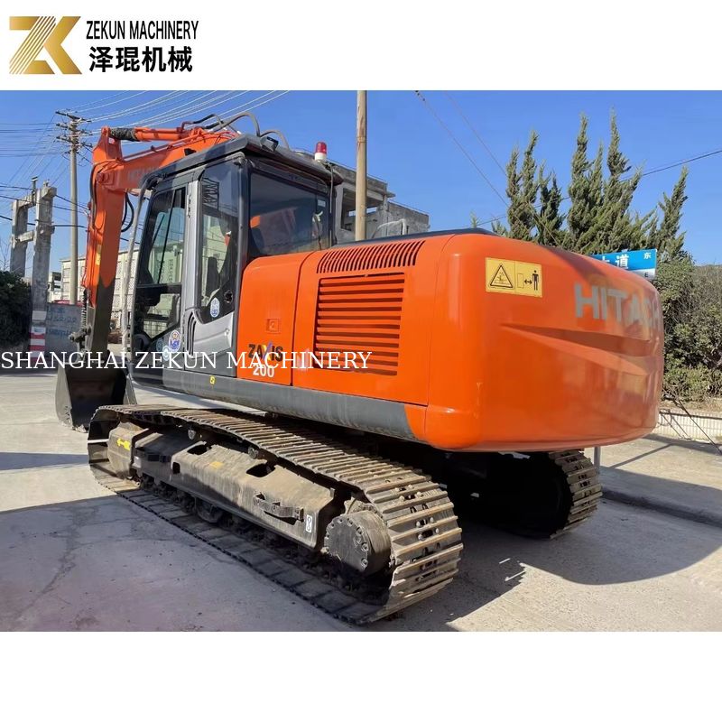 Horário de trabalho reduzido Hitachi EX 200 Excavadora com bomba hidráulica Outra válvula hidráulica