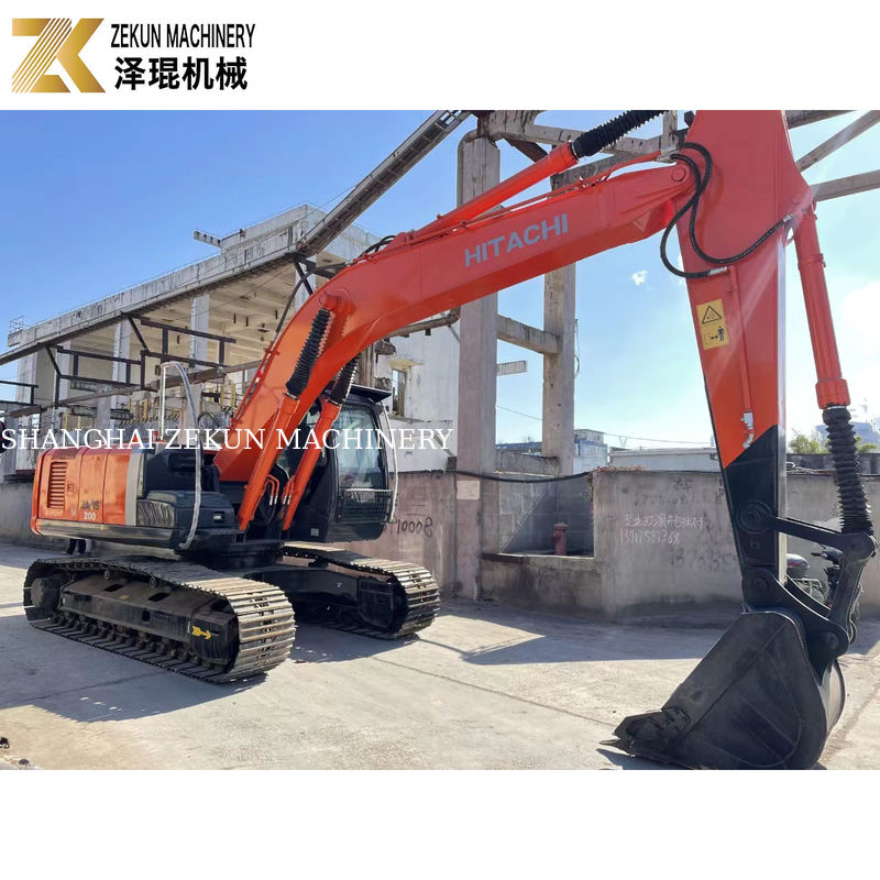 Horário de trabalho reduzido Hitachi EX 200 Excavadora com bomba hidráulica Outra válvula hidráulica