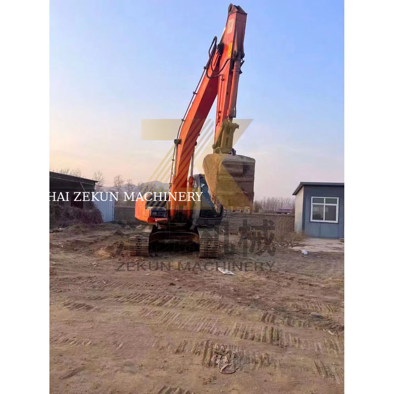 95% Excavadora Hitachi ZX200-6 usada para operações e tarefas de máquinas de construção