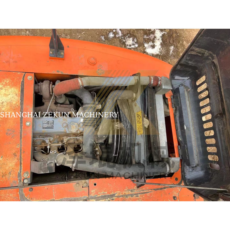 4001-6000 Horas de Trabalho Hitachi ZX120-6 mini escavadeira de segunda mão com motor ISUZU
