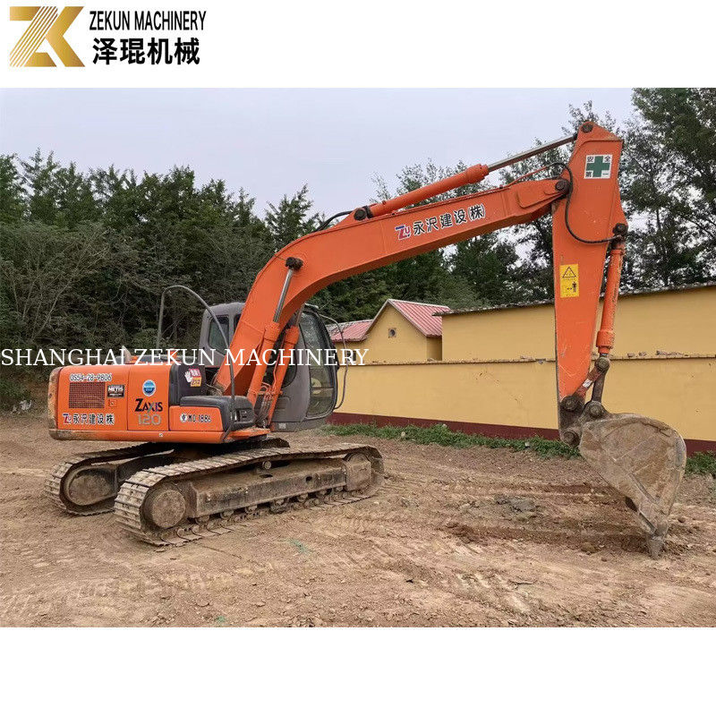 Usado Hitachi XX 120 Retro Excavator Zasis 120 M-3 5 in com 6001-8000 horas de trabalho