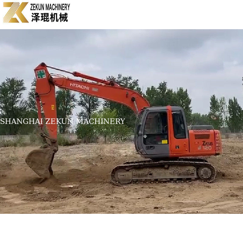 2012 Hitachi 120-2 Excavadora Peças originais e pista de borracha para escavação