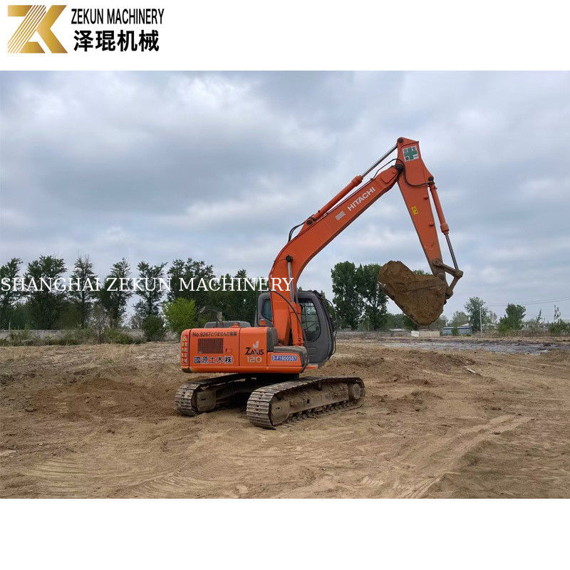 2012 Hitachi 120-2 Excavadora Peças originais e pista de borracha para escavação