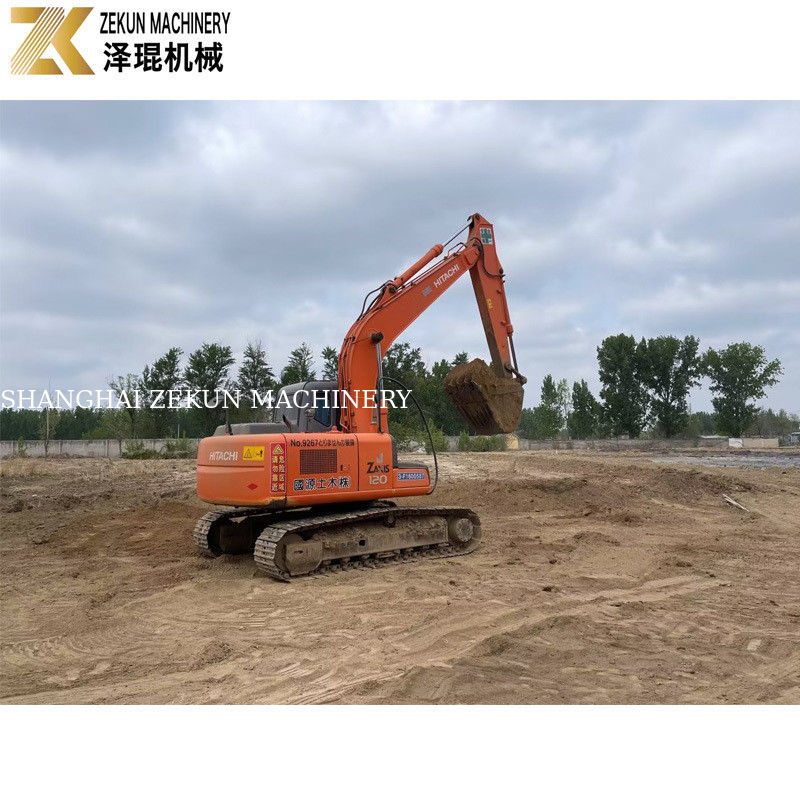 2012 Hitachi 120-2 Excavadora Peças originais e pista de borracha para escavação