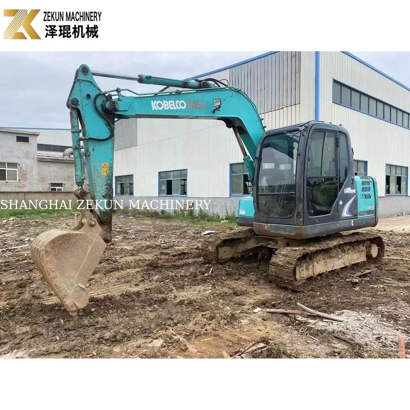 2017 Usado Kobelco SK75-8 7.5 toneladas Excavadora japonesa Design original