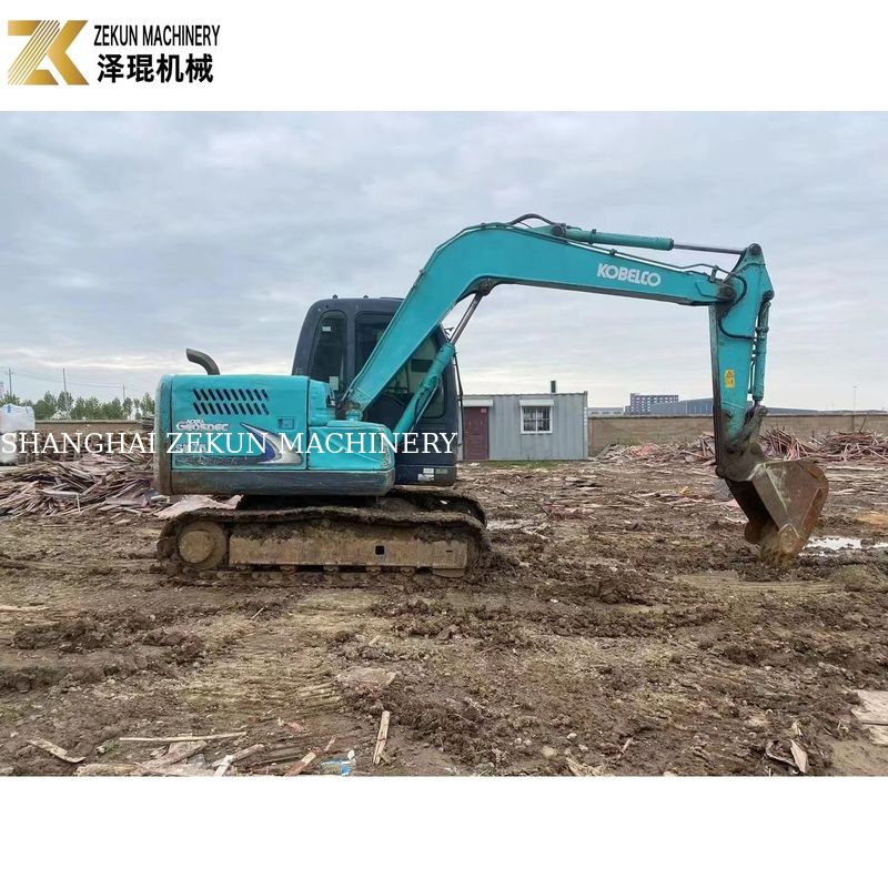 2017 Usado Kobelco SK75-8 7.5 toneladas Excavadora japonesa Design original