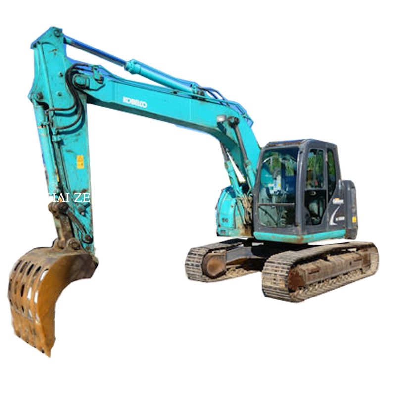 Japão Kobeclo Excavator SK125SR Excavator de rastreador usado 13 JP com capacidade de balde 0,45