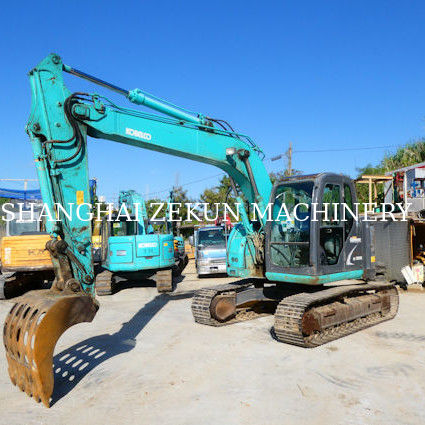 Japão Kobeclo Excavator SK125SR Excavator de rastreador usado 13 JP com capacidade de balde 0,45