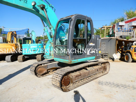 Japão Kobeclo Excavator SK125SR Excavator de rastreador usado 13 JP com capacidade de balde 0,45