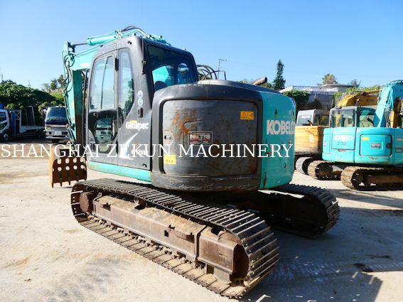 Japão Kobeclo Excavator SK125SR Excavator de rastreador usado 13 JP com capacidade de balde 0,45