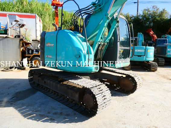 Japão Kobeclo Excavator SK125SR Excavator de rastreador usado 13 JP com capacidade de balde 0,45