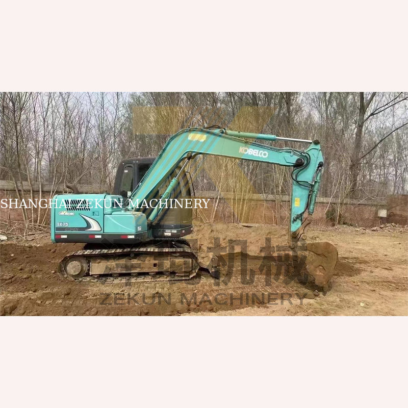 4001-6000 Horas de Trabalho Excavadora Kobelco SK75-8 SR usada para leilões em Xangai