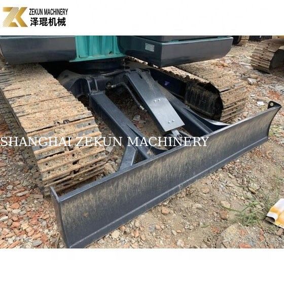 Mini escavadeira de 7 toneladas Kobelco SK 75 SR UR com motor ISUZU e bomba hidráulica original