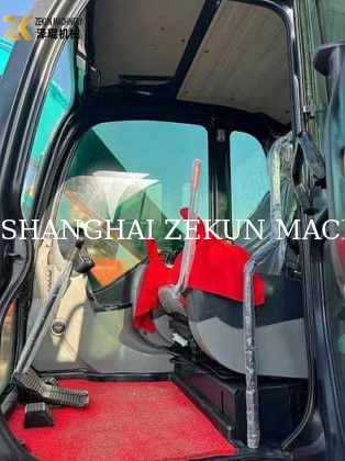 Mini escavadeira de 7 toneladas Kobelco SK 75 SR UR com motor ISUZU e bomba hidráulica original