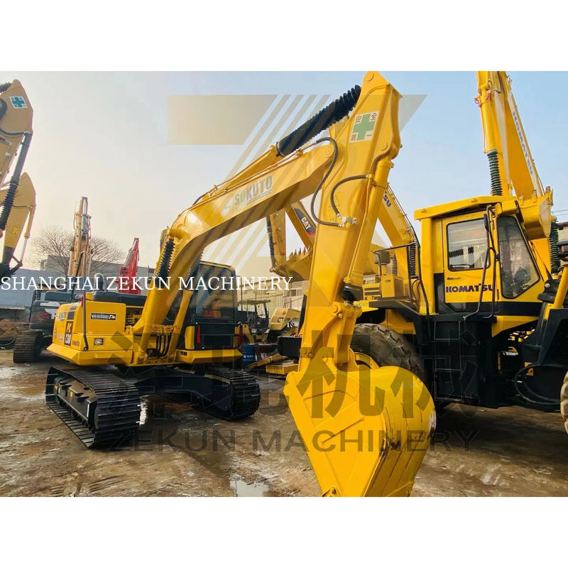 Excavadora de segunda mão de 13 toneladas Komatsu PC130-7 Excavadora em Xangai válvula hidráulica Outros