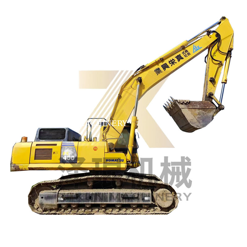 Excavadora de 40 toneladas usada Komatsu PC400-7 Escavação em Xangai 4000-6000 horas de trabalho