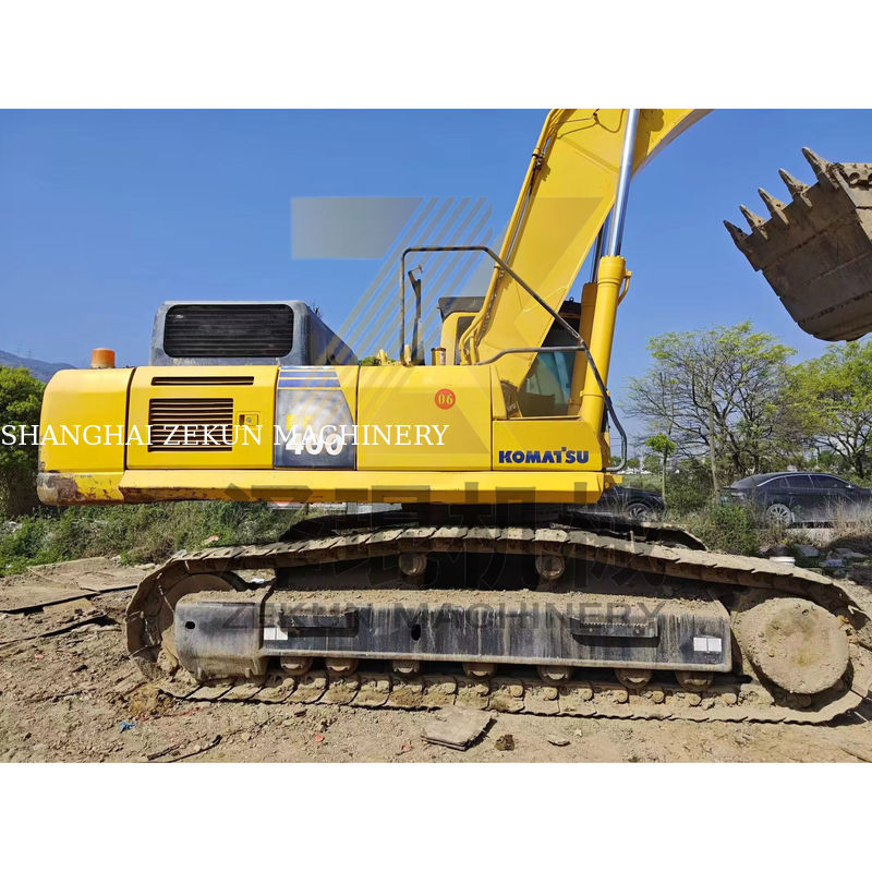 Excavadora de 40 toneladas usada Komatsu PC400-7 Escavação em Xangai 4000-6000 horas de trabalho