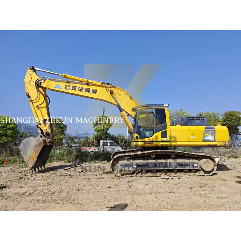Excavadora de 40 toneladas usada Komatsu PC400-7 Escavação em Xangai 4000-6000 horas de trabalho
