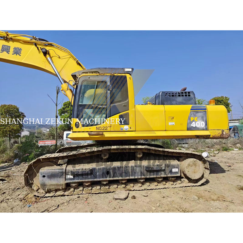 Excavadora de 40 toneladas usada Komatsu PC400-7 Escavação em Xangai 4000-6000 horas de trabalho