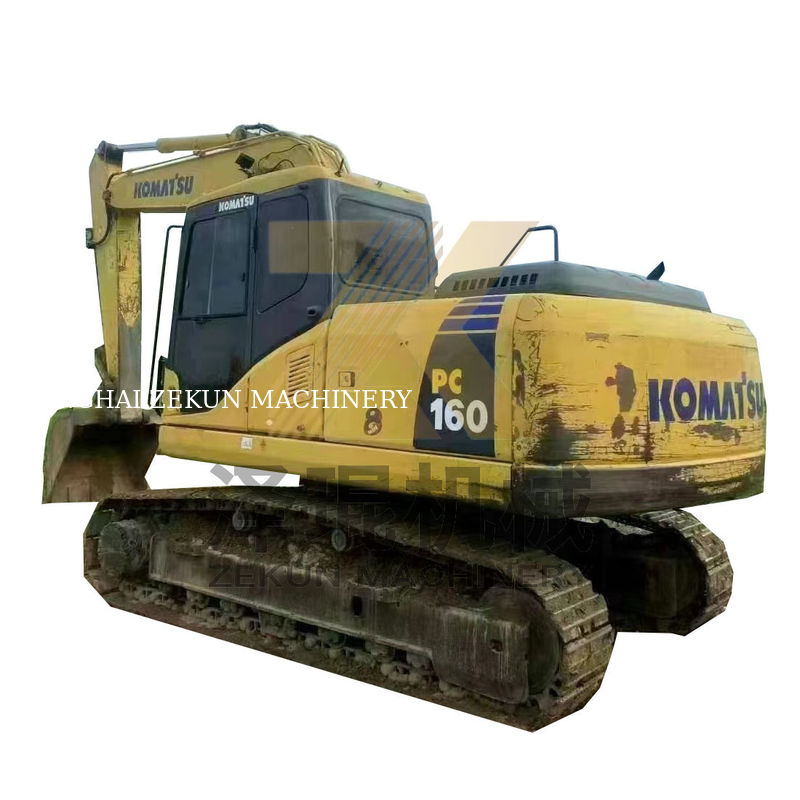 Komatsu PC160 Excavadora de 16 toneladas Máquina usada original com poucas horas de trabalho no Japão