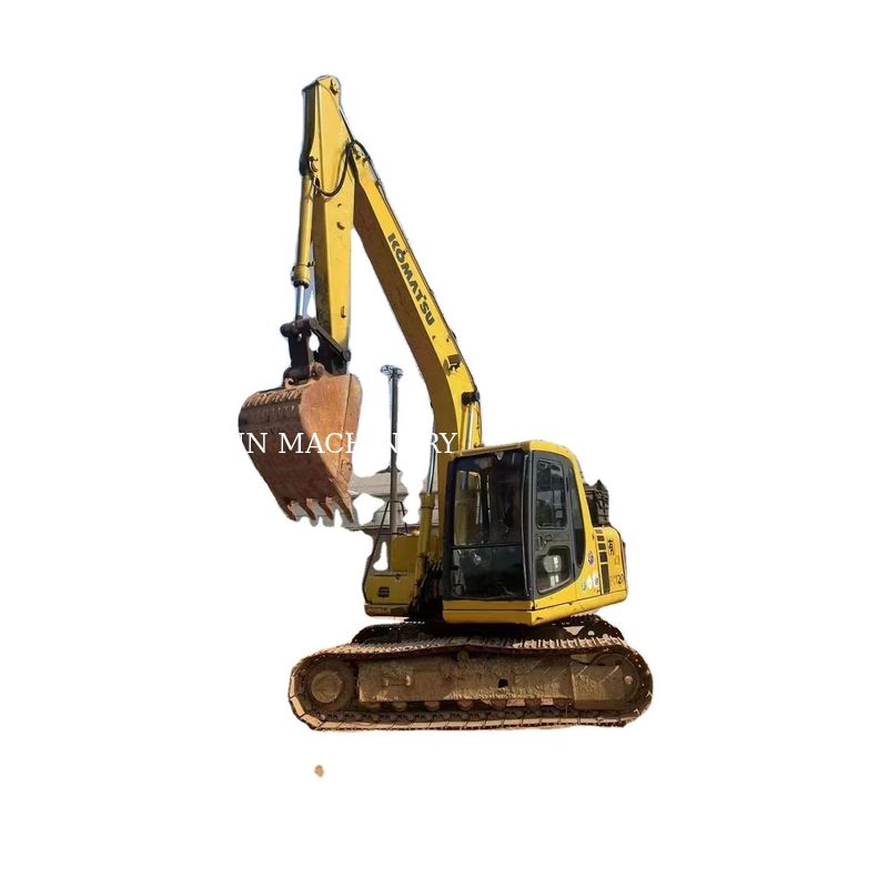 Excavadora com motor diesel Komatsu de 12 toneladas PC120 adequada para trabalhos pesados de escavação