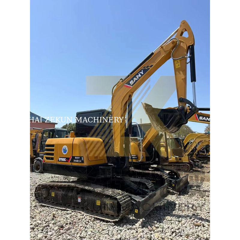Excavadoras usadas Sany em Xangai 0,25 m3 Capacidade de balde 36 KW Padrão alto