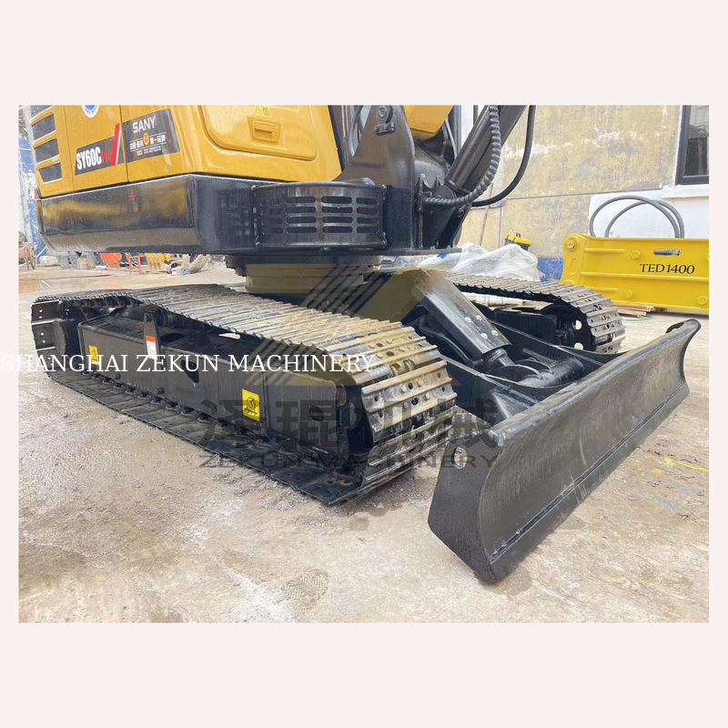 Sany SY60C Pro Crawler Excavadora hidráulica com motor Sany e 0-2000 horas de trabalho