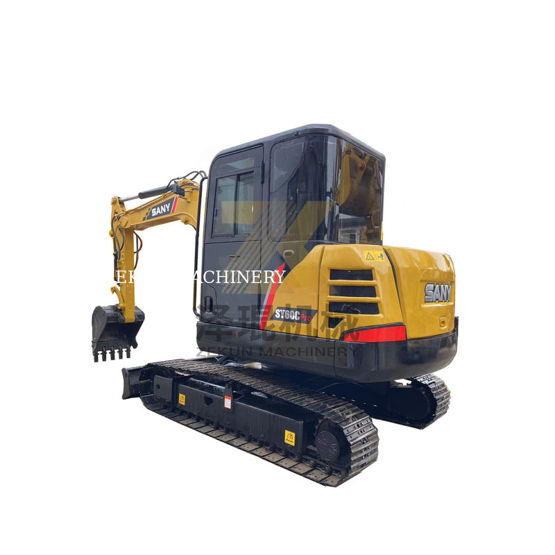 Sany SY60C Pro Excavator 60C usado com excelente desempenho e 0-2000 horas de trabalho