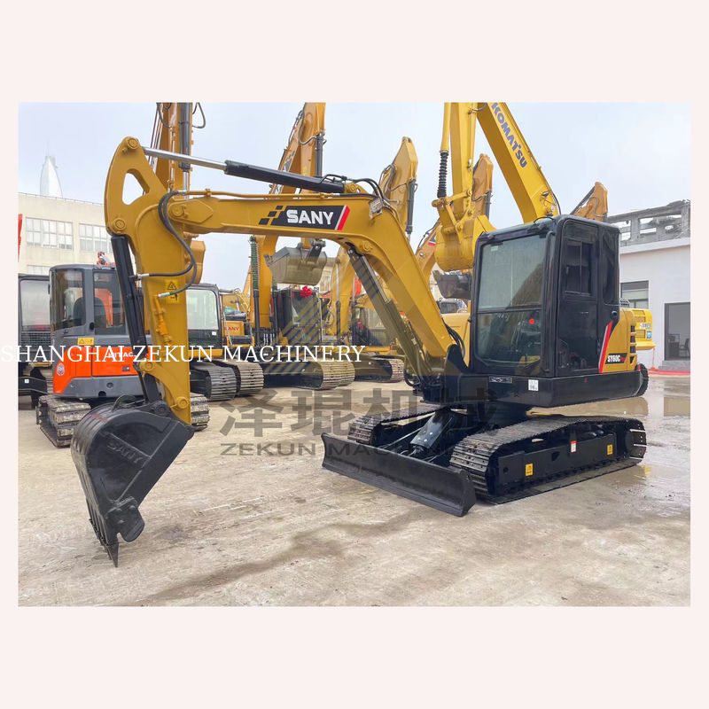 Sany SY60C Pro Excavator 60C usado com excelente desempenho e 0-2000 horas de trabalho