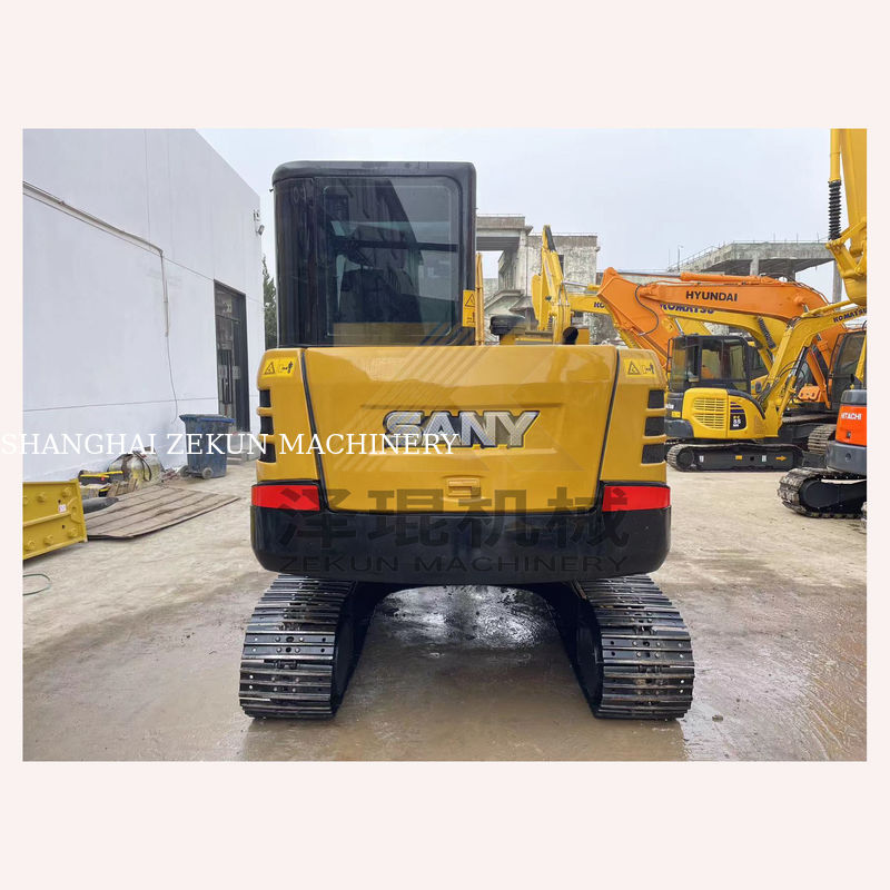 Sany SY60C Pro Excavator 60C usado com excelente desempenho e 0-2000 horas de trabalho