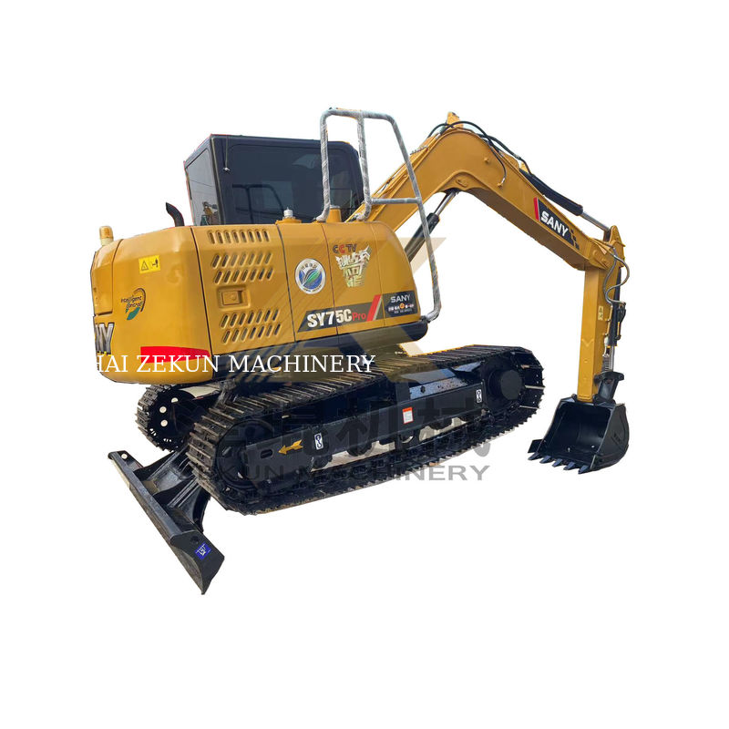 7500 KG Sany SY75C Pro Excavator A combinação perfeita de potência e eficiência