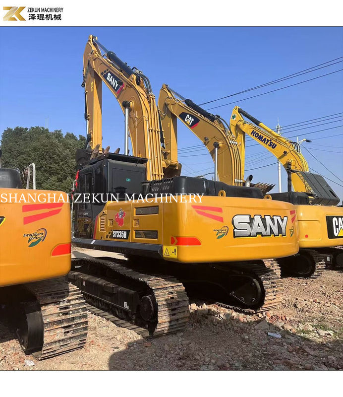 Sany 335 Excavadora com e em boas condições Horas de trabalho 1690 Capacidade de balde 1,5 m3