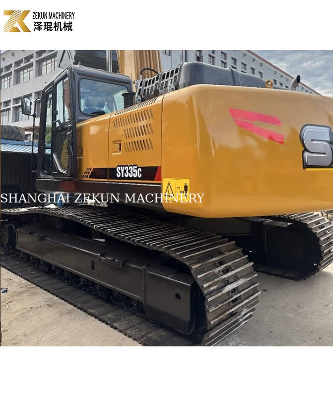 Sany 335 Excavadora com e em boas condições Horas de trabalho 1690 Capacidade de balde 1,5 m3